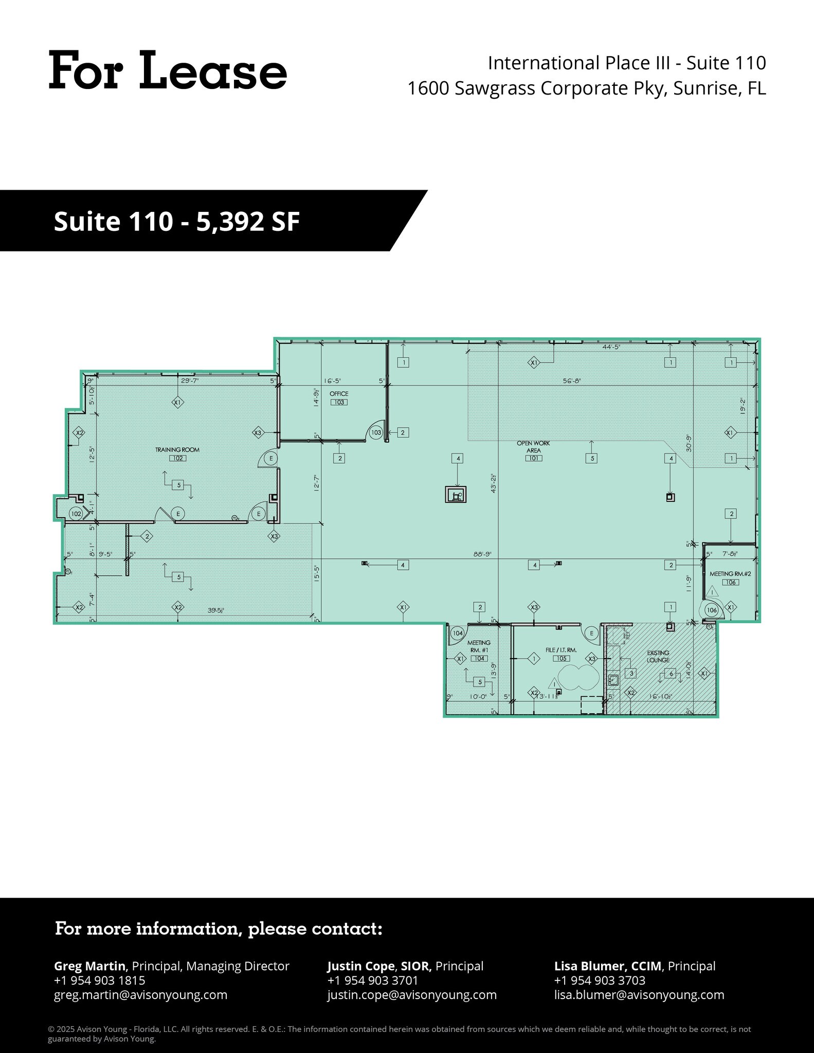 1600 Sawgrass Corporate Pky, Sunrise, FL for lease Building Photo- Image 1 of 1