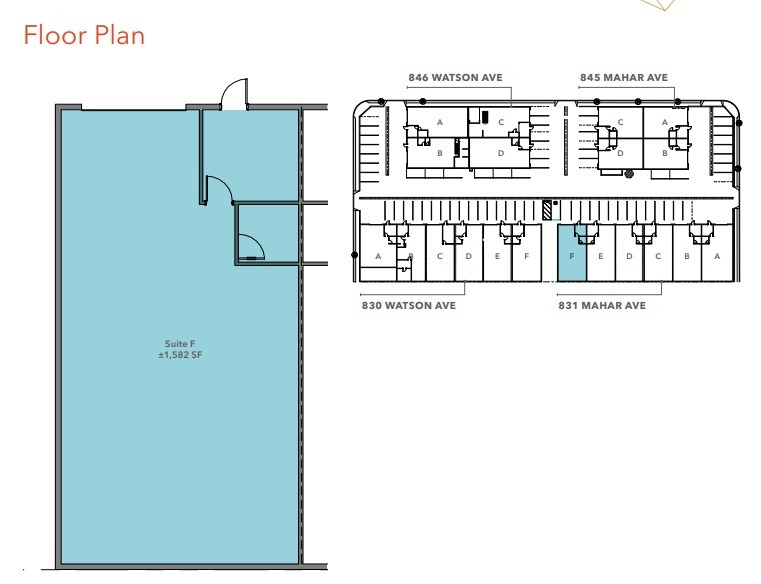 731-831 Mahar Ave, Wilmington, CA for lease - Floor Plan - Image 3 of 3