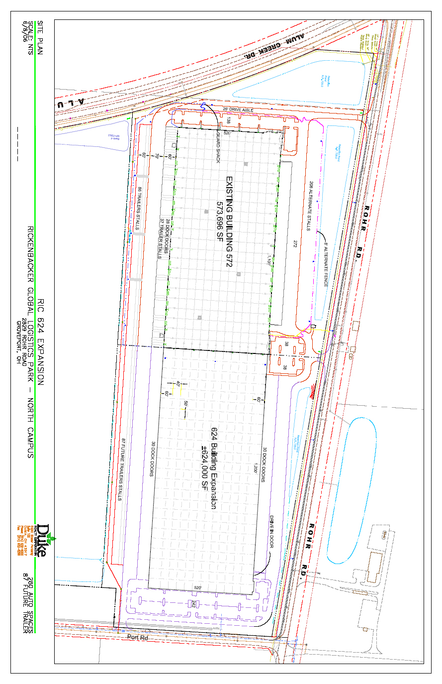 2829-2869 Rohr Rd, Groveport, OH for sale Site Plan- Image 1 of 1
