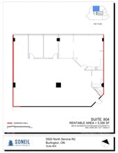5500 N Service Rd, Burlington, ON for lease Site Plan- Image 1 of 12