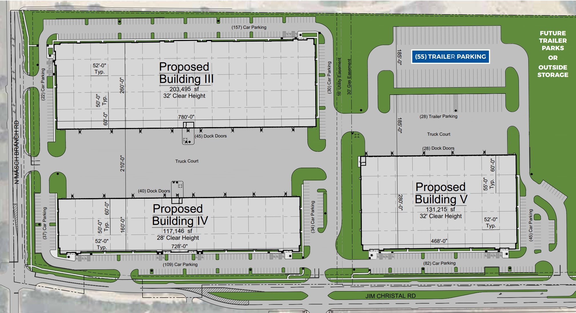 4610 Jim Christal Rd, Denton, TX for lease Site Plan- Image 1 of 1