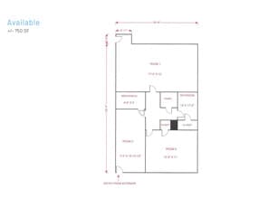 1204 The Plaza, Charlotte, NC for lease Floor Plan- Image 1 of 7