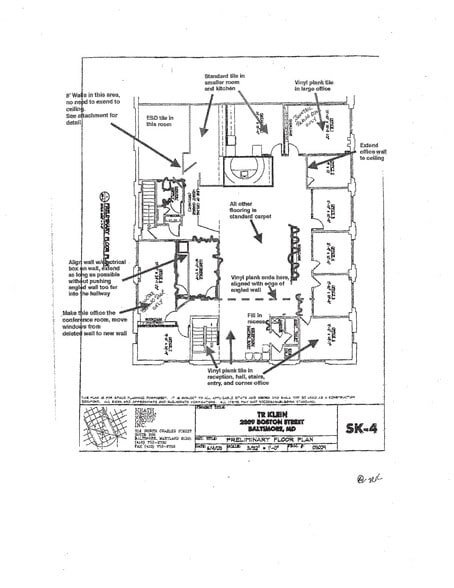 2809 Boston St, Baltimore, MD for lease - Site Plan - Image 3 of 6