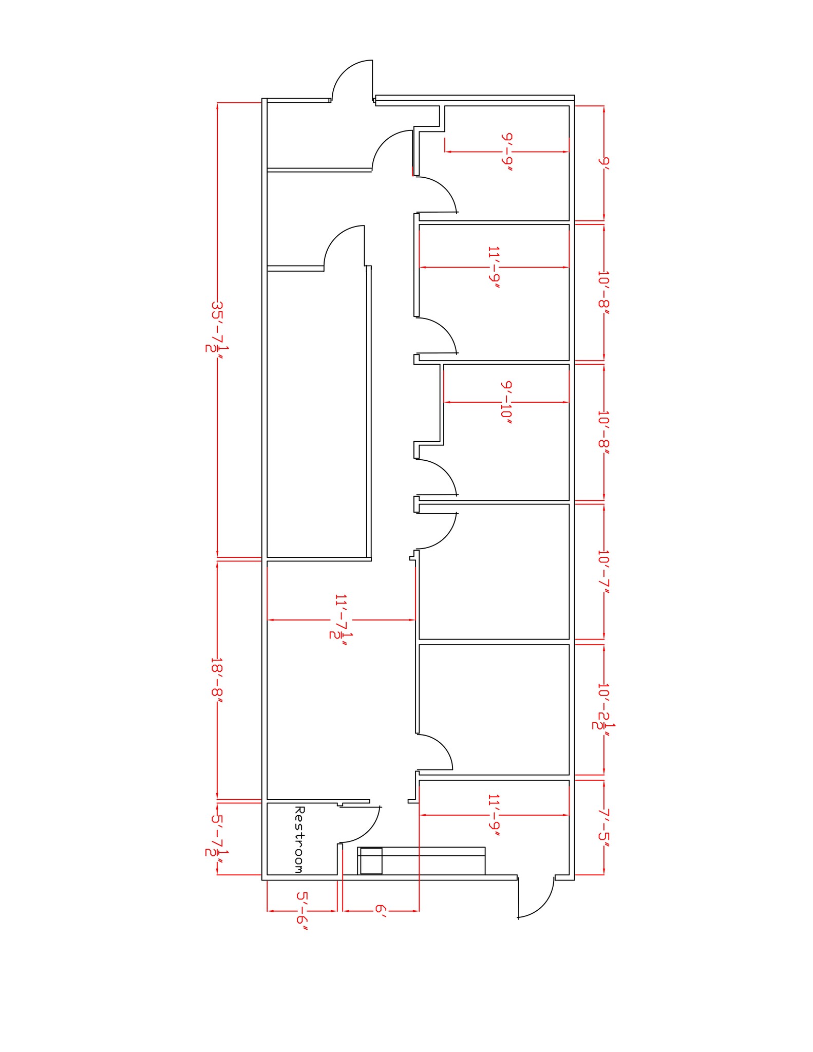 134 W Olive Ave, Monrovia, CA for lease Site Plan- Image 1 of 1