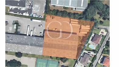 Genas - AERIAL map view - Image1