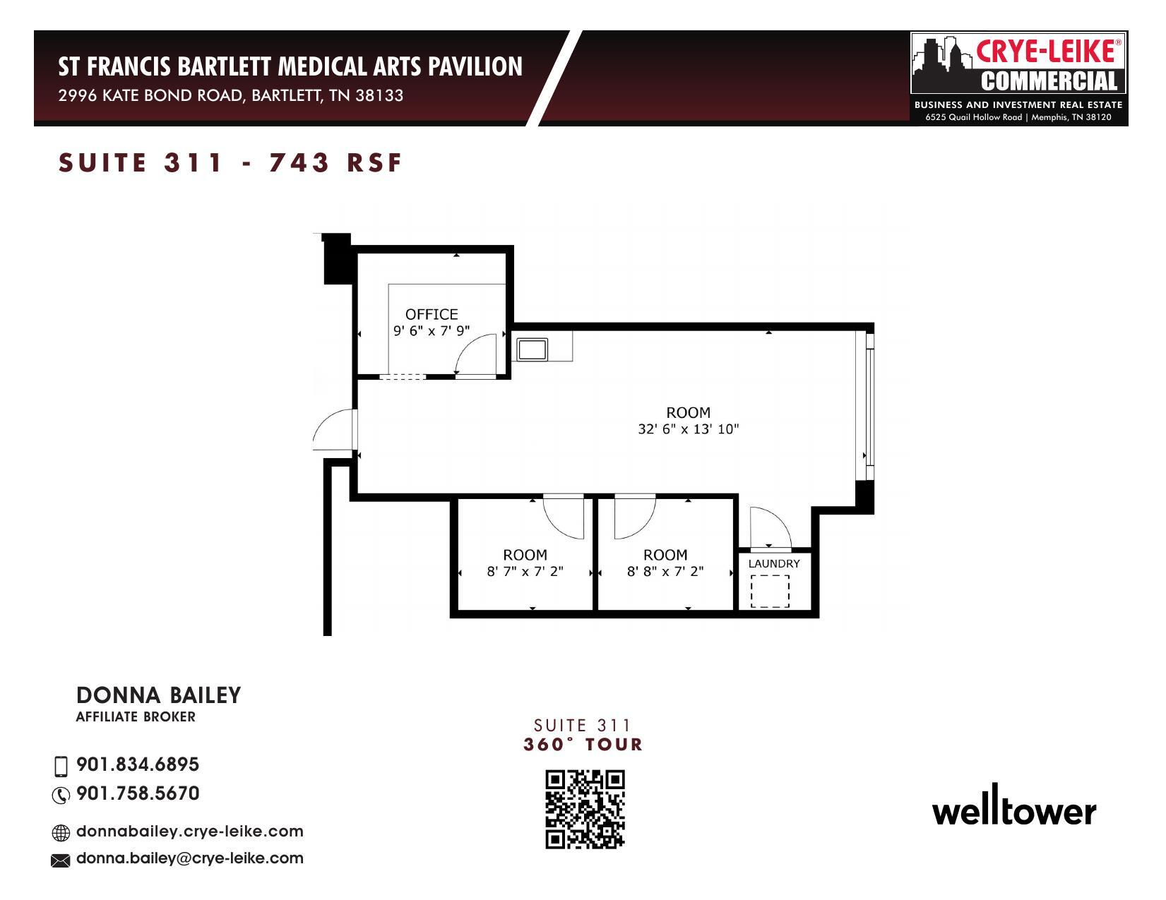 2996 Kate Bond Rd, Bartlett, TN for lease Floor Plan- Image 1 of 1