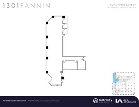 1301 Fannin St, Houston, TX for lease Floor Plan- Image 1 of 1