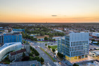 Brunel Way, Slough, BKS - aerial  map view