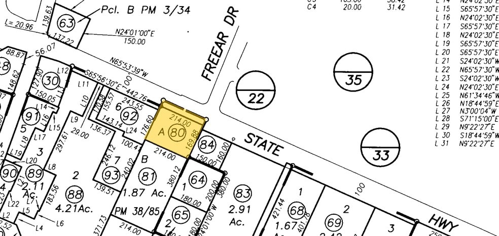 238 E Highway 246, Buellton, CA for lease - Plat Map - Image 3 of 3