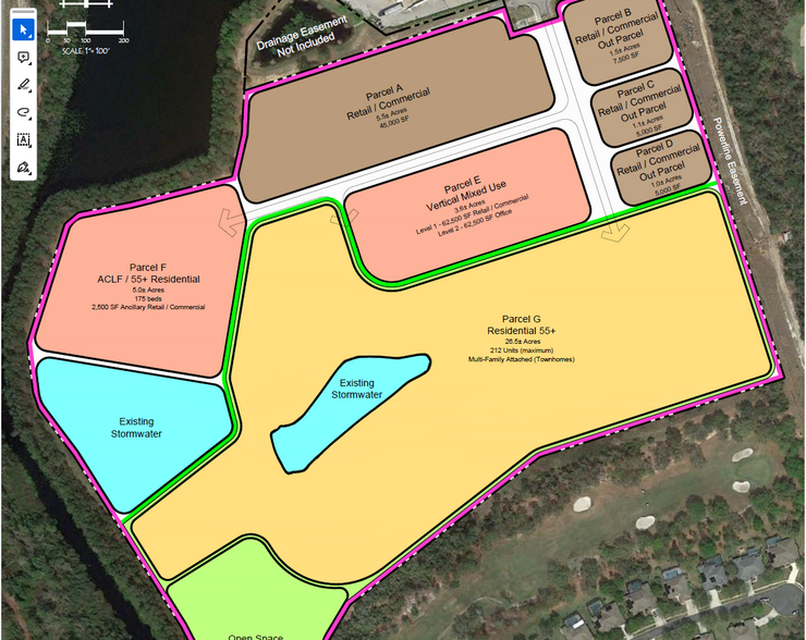 Roscommon Dr, Ormond Beach, FL for sale - Site Plan - Image 1 of 19