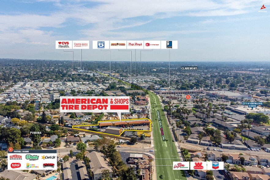 141 W Foothill Blvd, Pomona, CA for sale - Building Photo - Image 2 of 5