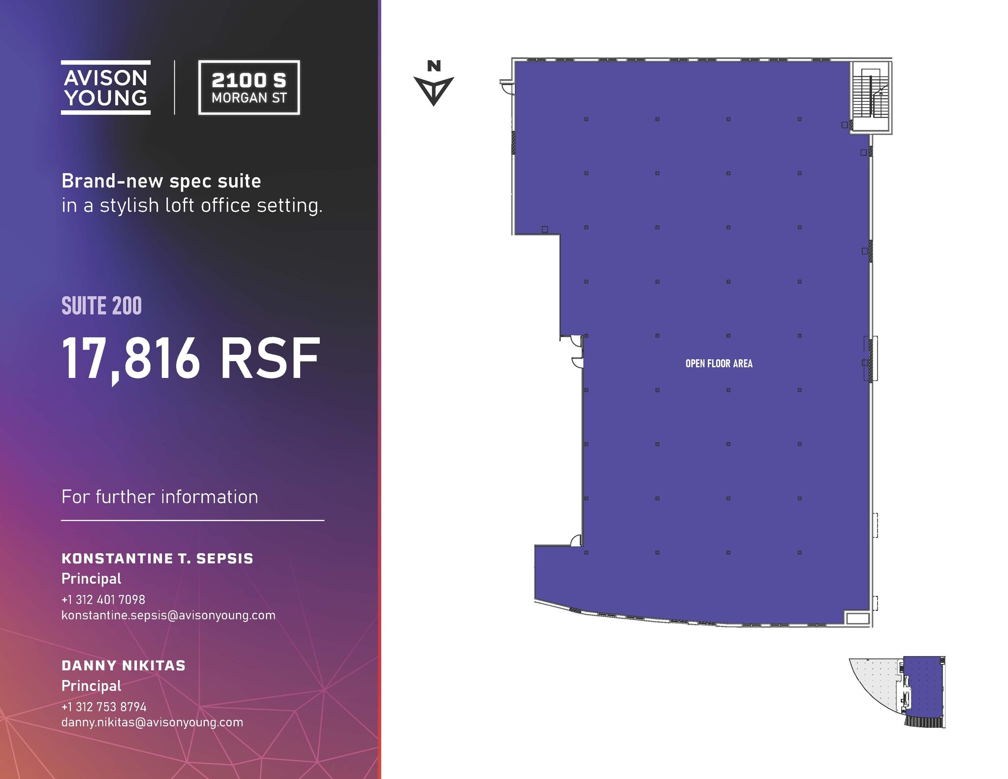 2100 S Morgan St, Chicago, IL for lease Floor Plan- Image 1 of 1