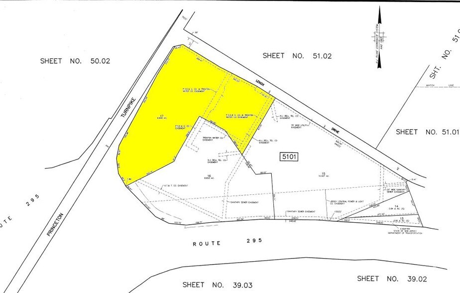 993 Lenox Dr, Lawrenceville, NJ for lease - Plat Map - Image 1 of 1