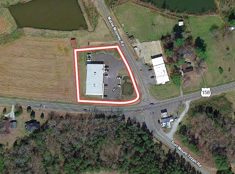 5095 Oxford Rd, Roxboro, NC for sale - Aerial - Image 2 of 3