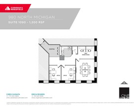 980 N Michigan Ave, Chicago, IL for lease Floor Plan- Image 1 of 1