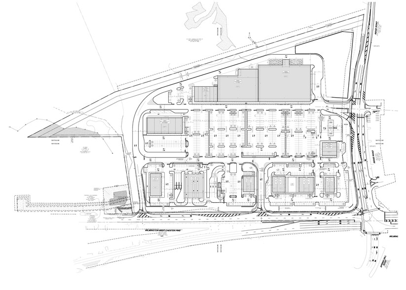 Route 202 and Ridge Rd, Concordville, PA for lease - Site Plan - Image 2 of 5