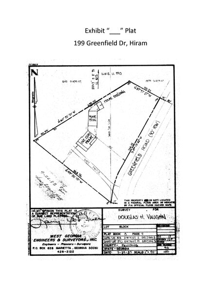 199 Greenfield Rd, Hiram, GA for sale - Primary Photo - Image 1 of 12