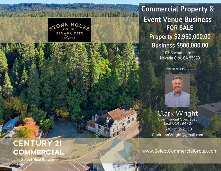 107 Sacramento St, Nevada City, CA for sale - Building Photo - Image 1 of 87