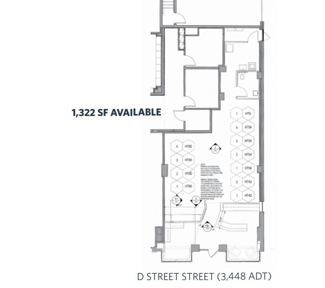 625 D St NW, Washington, DC for lease Floor Plan- Image 1 of 1