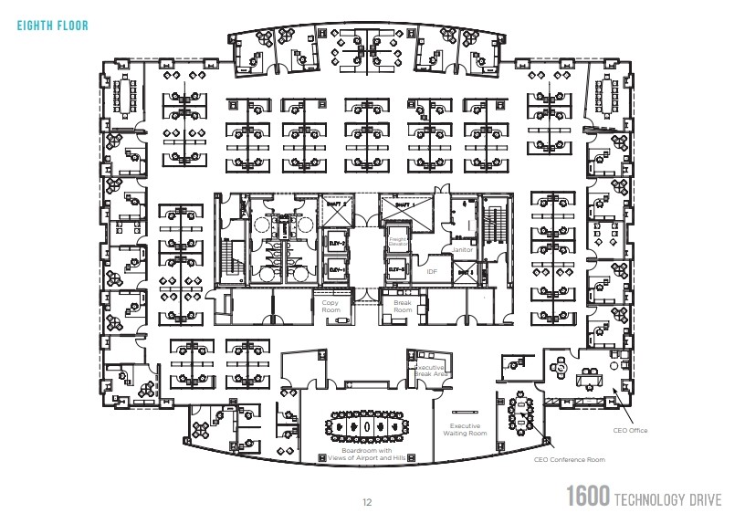 1600 Technology Dr, San Jose, CA for lease Floor Plan- Image 1 of 1