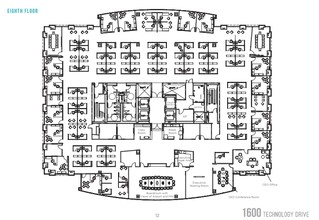 1600 Technology Dr, San Jose, CA for lease Floor Plan- Image 1 of 1