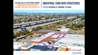 Industrial Yard with Structures - Commercial Real Estate