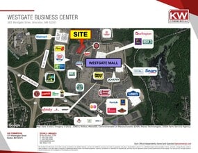 365 Westgate Dr, Brockton, MA - AERIAL map view - Image1