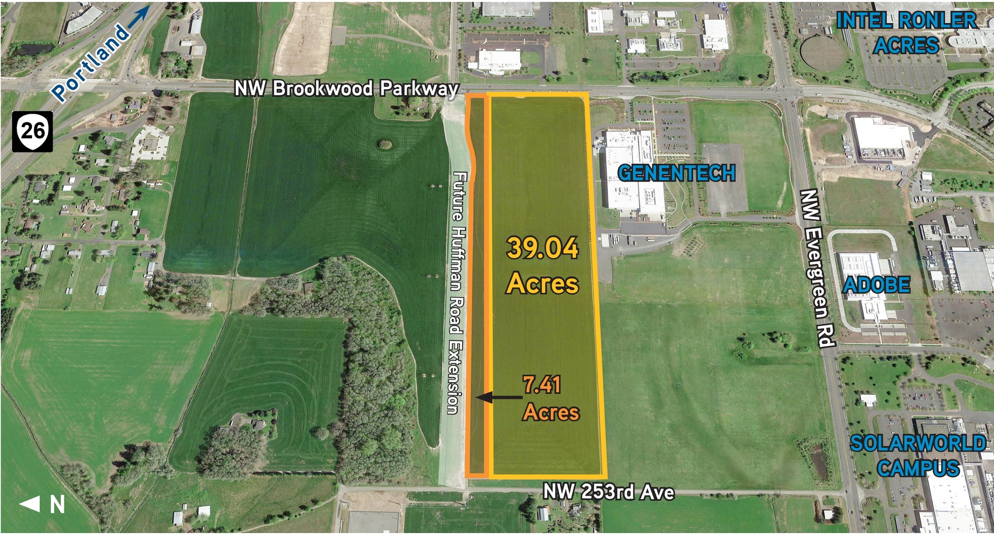 Land in Hillsboro, OR for sale Primary Photo- Image 1 of 1