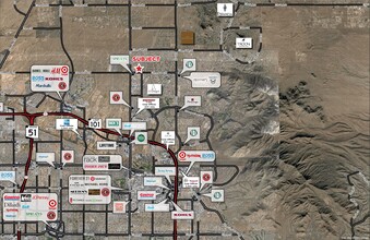 7440 E Pinnacle Peak Rd, Scottsdale, AZ - aerial  map view - Image1