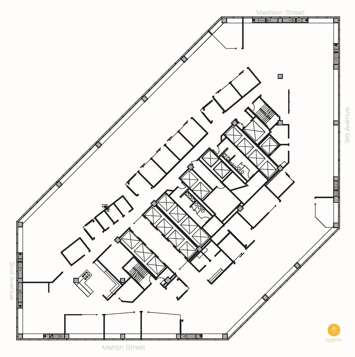 999 3rd Ave, Seattle, WA for lease Floor Plan- Image 1 of 6