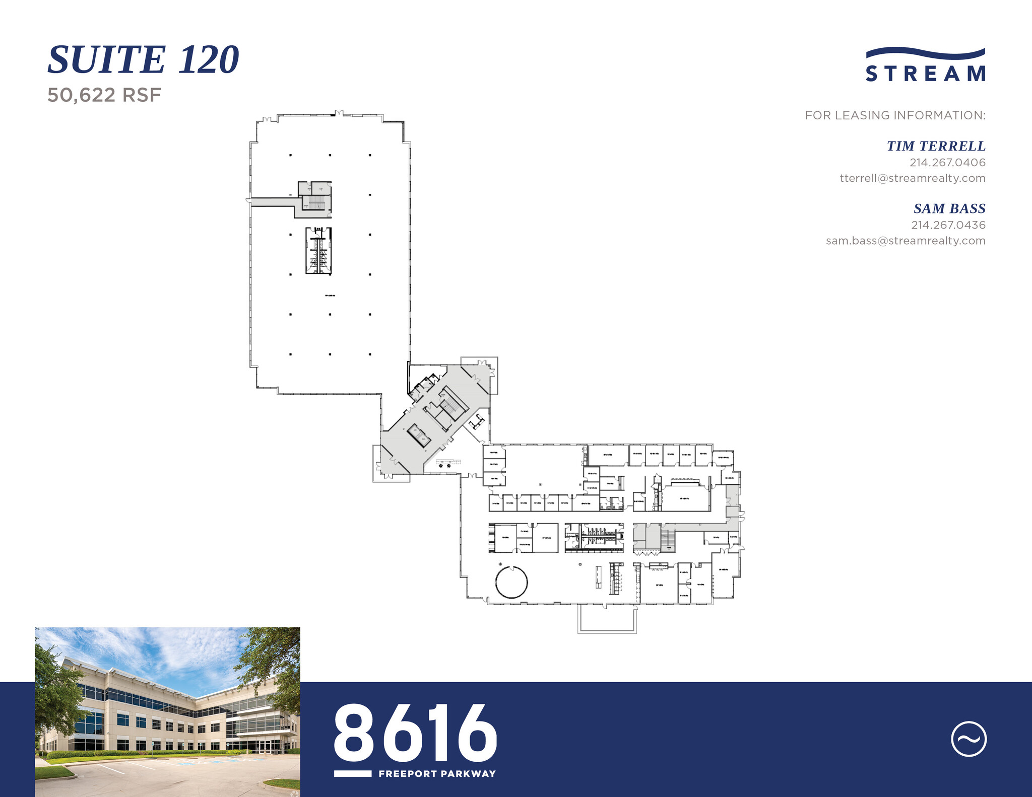 8616 Freeport Pky, Irving, TX for lease Floor Plan- Image 1 of 1