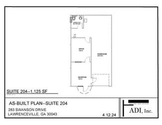 More details for 283 Swanson Dr, Lawrenceville, GA - Flex for Lease