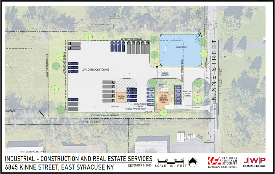 6845 Kinne St, East Syracuse, NY for lease - Site Plan - Image 3 of 4