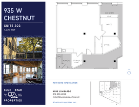 935 W Chestnut St, Chicago, IL for lease Floor Plan- Image 1 of 1