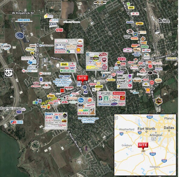 1510 W Henderson St, Cleburne, TX for sale - Building Photo - Image 1 of 1