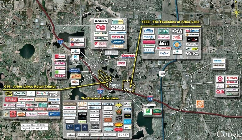 7876-7890 N Main St, Maple Grove, MN for sale Aerial- Image 1 of 1