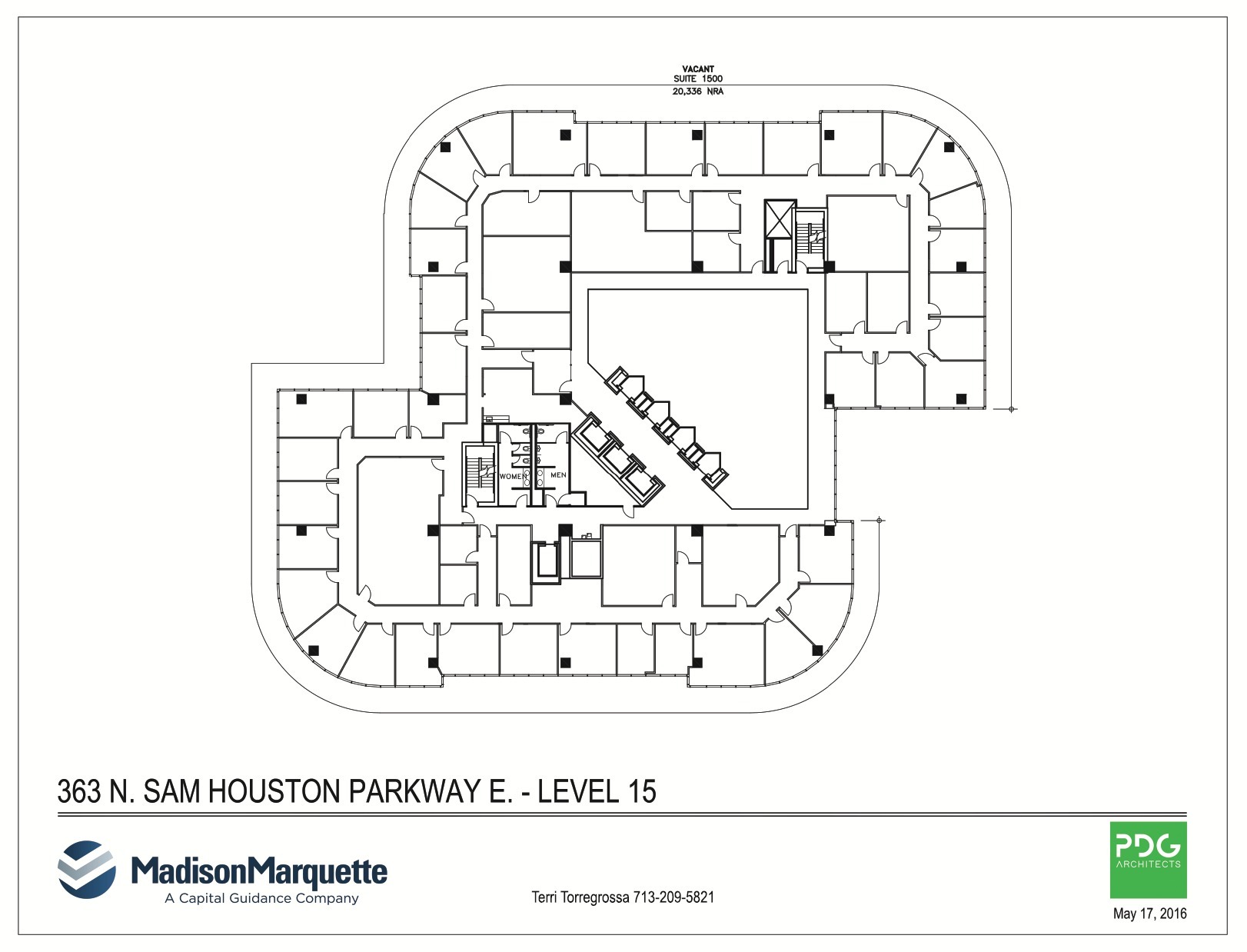 363 N Sam Houston Pky E, Houston, TX for lease Floor Plan- Image 1 of 8