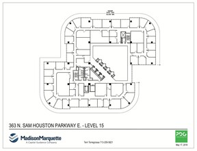 363 N Sam Houston Pky E, Houston, TX for lease Floor Plan- Image 1 of 8