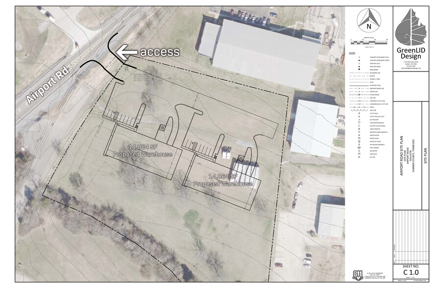 Airport Rd, Gallatin, TN for sale - Site Plan - Image 3 of 7