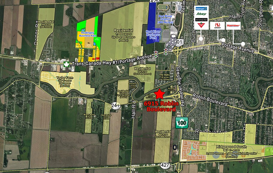 6915 Roblin Blvd, Headingley, MB R4H 1A2 6915 Roblin Blvd.