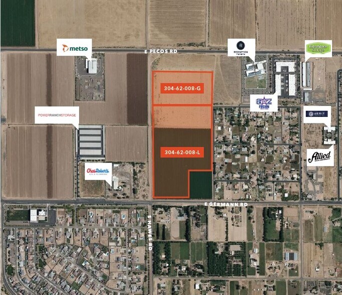 Nec Germann Rd & Hawes Rd, Mesa, AZ for sale - Primary Photo - Image 1 of 1