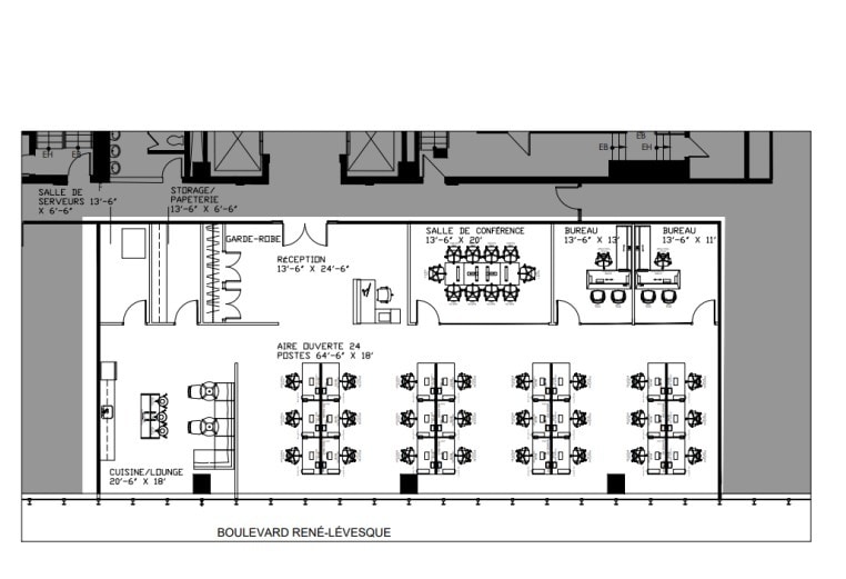 630 Boul René-Lévesque O, Montréal, QC for lease Floor Plan- Image 1 of 1