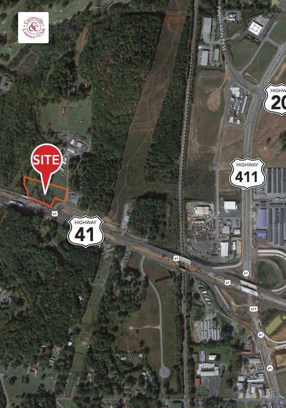 1214 Joe Frank Harris Pky SE, Cartersville, GA for sale Aerial- Image 1 of 1