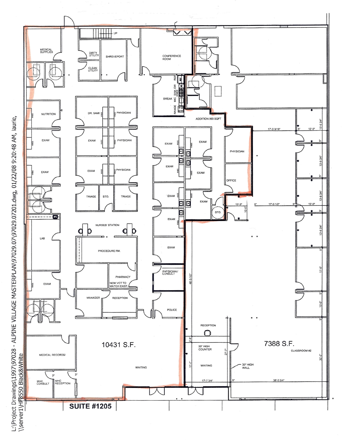 Alpine St, Longview, TX for lease Floor Plan- Image 1 of 1