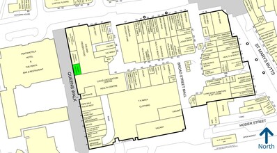 Broad St, Reading for lease Goad Map- Image 2 of 2