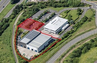 Nissan Way, Sunderland, TWR - AERIAL  map view