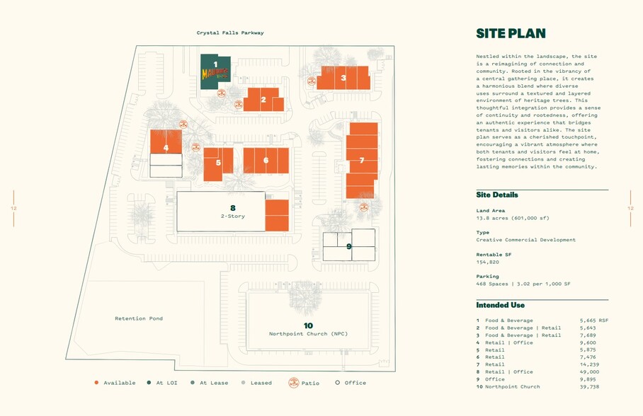 10840 E Crystal Falls Pky, Leander, TX for lease - Site Plan - Image 3 of 3