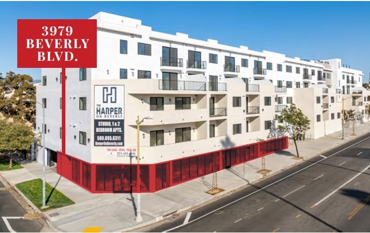 3979 Beverly Blvd, Los Angeles, CA for lease - Building Photo - Image 2 of 7