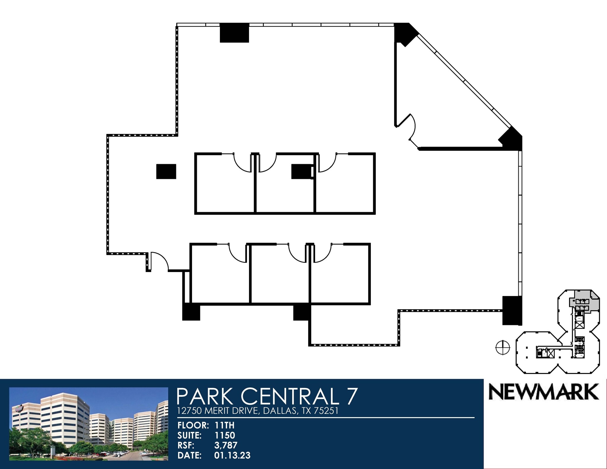 12750 Merit Dr, Dallas, TX for lease Floor Plan- Image 1 of 1