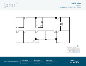 2805 Dallas Pkwy, Plano, TX for lease Floor Plan- Image 1 of 2